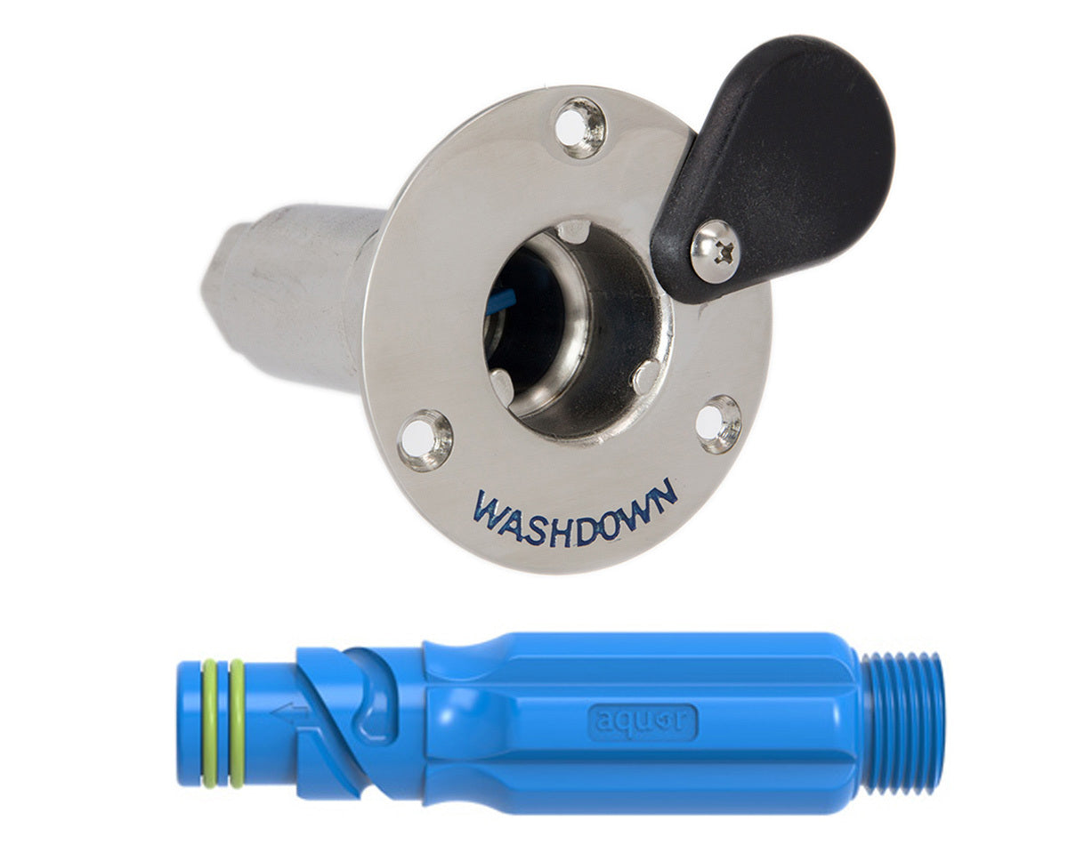 DECKWASH CONNECTOR SS J27-120