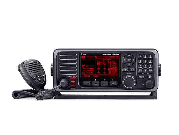 CLASS-E DSC MF/HF SSB MARINE RADIO TRANSCEIVER 125W IC-M804E