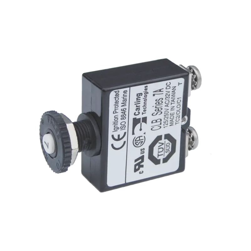 7A PUSH BUTTON SCREW TERMINAL CIRCUIT BREAKER BS-2131B