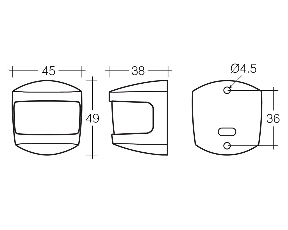 NARVA LED MASTHEAD NAVIGATION LIGHT 2NM 99106BL