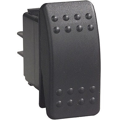 CARLING C2 ROCKER SWITCH OFF/(ON) 12V BLACK JPW12605