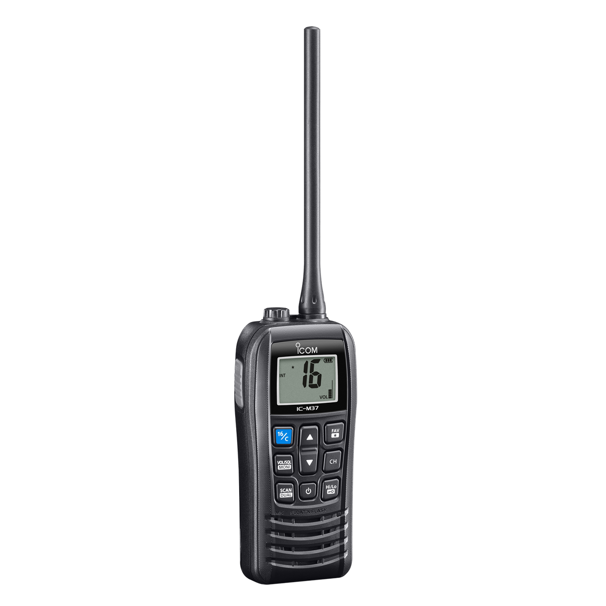 VHF MARINE HANDHELD 5 WATT IC-M37E