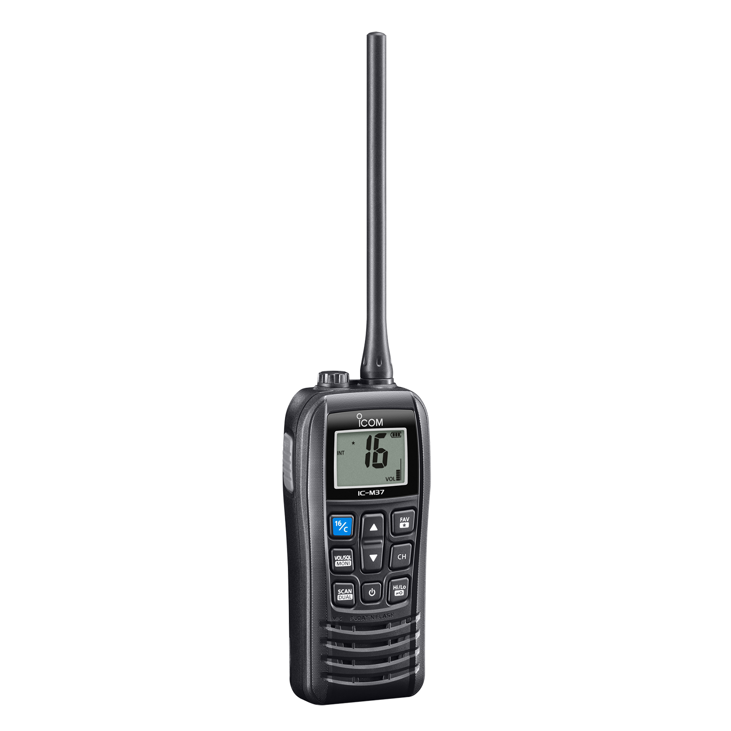 VHF MARINE HANDHELD 5 WATT IC-M37E