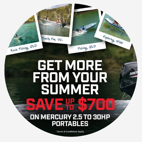 Mercury Summer Sale 2.5 to 30 HP