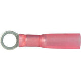 CRIMP TERMINAL RING RED ID 5MM HEAT SHRINKABLE 50 PCE ACX3176