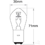 S1 GLOBE 12V 25/25W STANDARD GLX25290