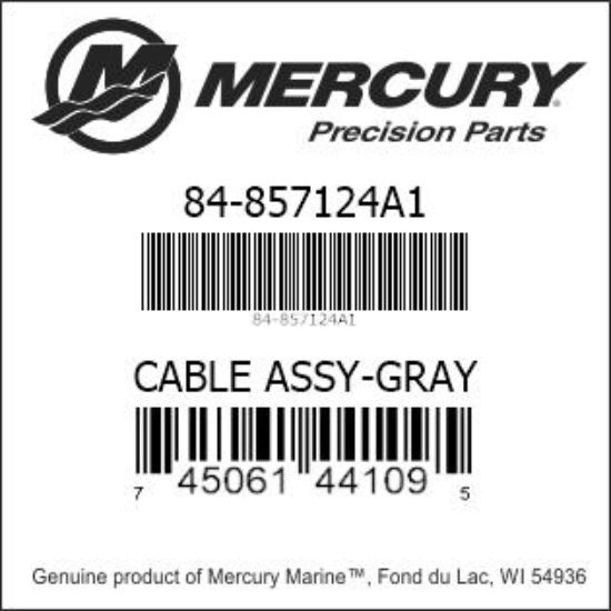 CABLE ASSY-GRAY 857124A1