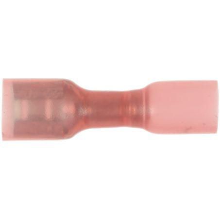 CRIMP TERMINAL FEMALE BLADE RED TERMINAL ENTRY 6.3 X 0.8MM HEAT SHRINKABLE 50 PCE ACX3182