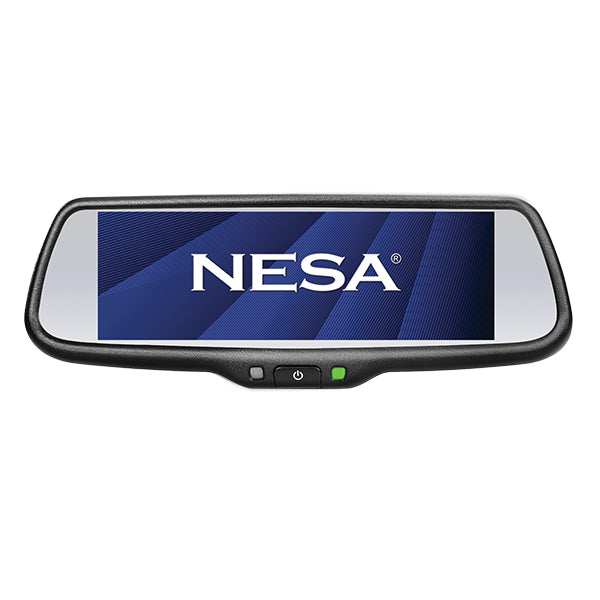 REAR VIEW MIRROR WITH 7.3” HD TOUCHSCREEN REVERSE MONITOR NSR-73AHD
