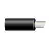 ACX0986 PER METRE TINNED 4MM BLACK SINGLE CORE