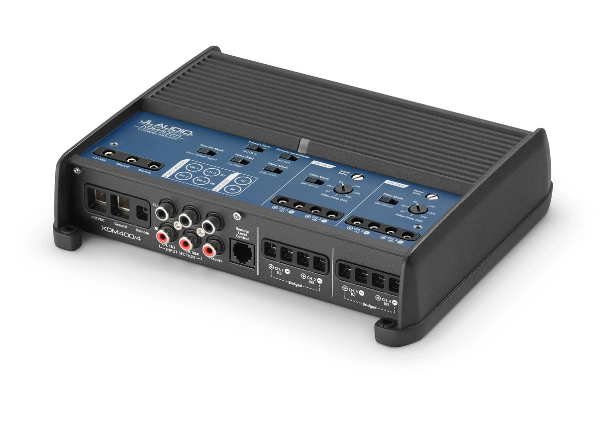 JL AUDIO MARINE AMPLIFIER XDM400/4 010-03115-00