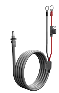 DIY 18AWG WIRING EXTENSION HARNESS WITH AUTOMOTIVE FUSE HOLDER ATC/ATO DC PLUG WATERPROOF STARLINK MINI SPECIFIC POWER CABLE