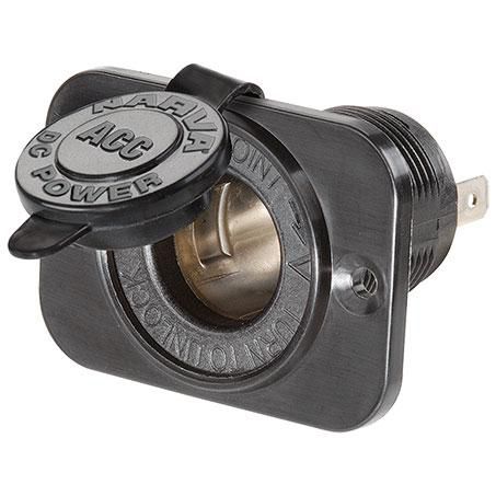 HEAVY-DUTY ACCESSORY SOCKET WITH DUST PROOF CAP 81026BL