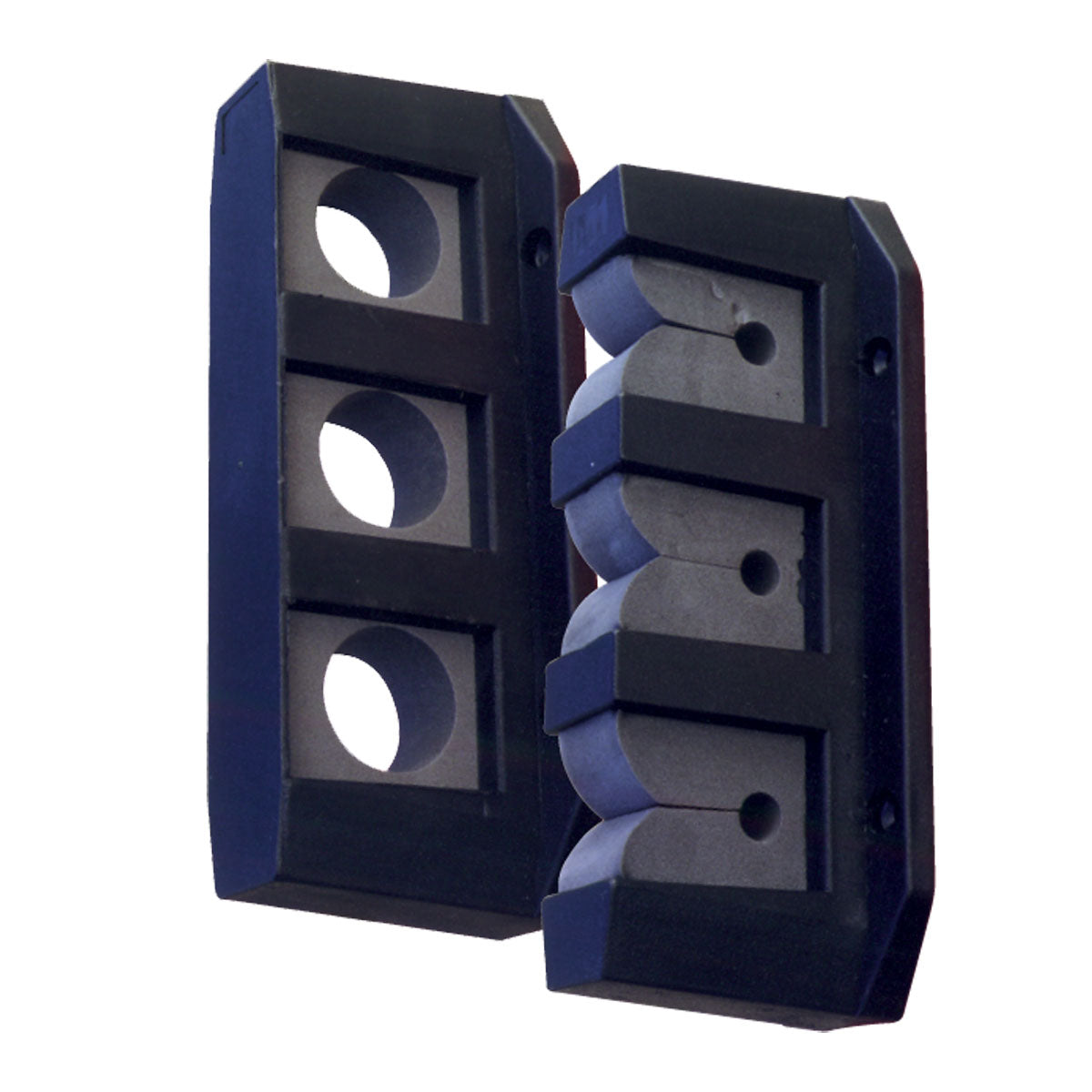 VERTICAL ROD STORAGE HOLDER BLACK PLASTIC 3 RODS 192627