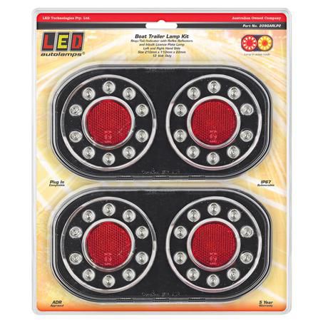 BOAT TRAILER LAMP KIT 209GARLP2