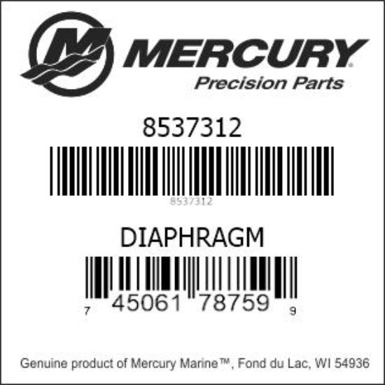 DIAPHRAGM 8537312