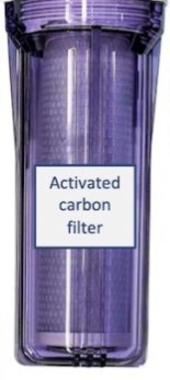 RAINMAN ACTIVE CARBON FILTER FOR AUTOFLUSH