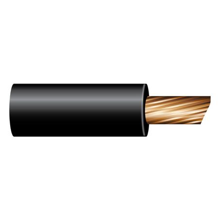 000 B&S SINGLE CORE BLACK BATTERY CABLE  10M ACX0919