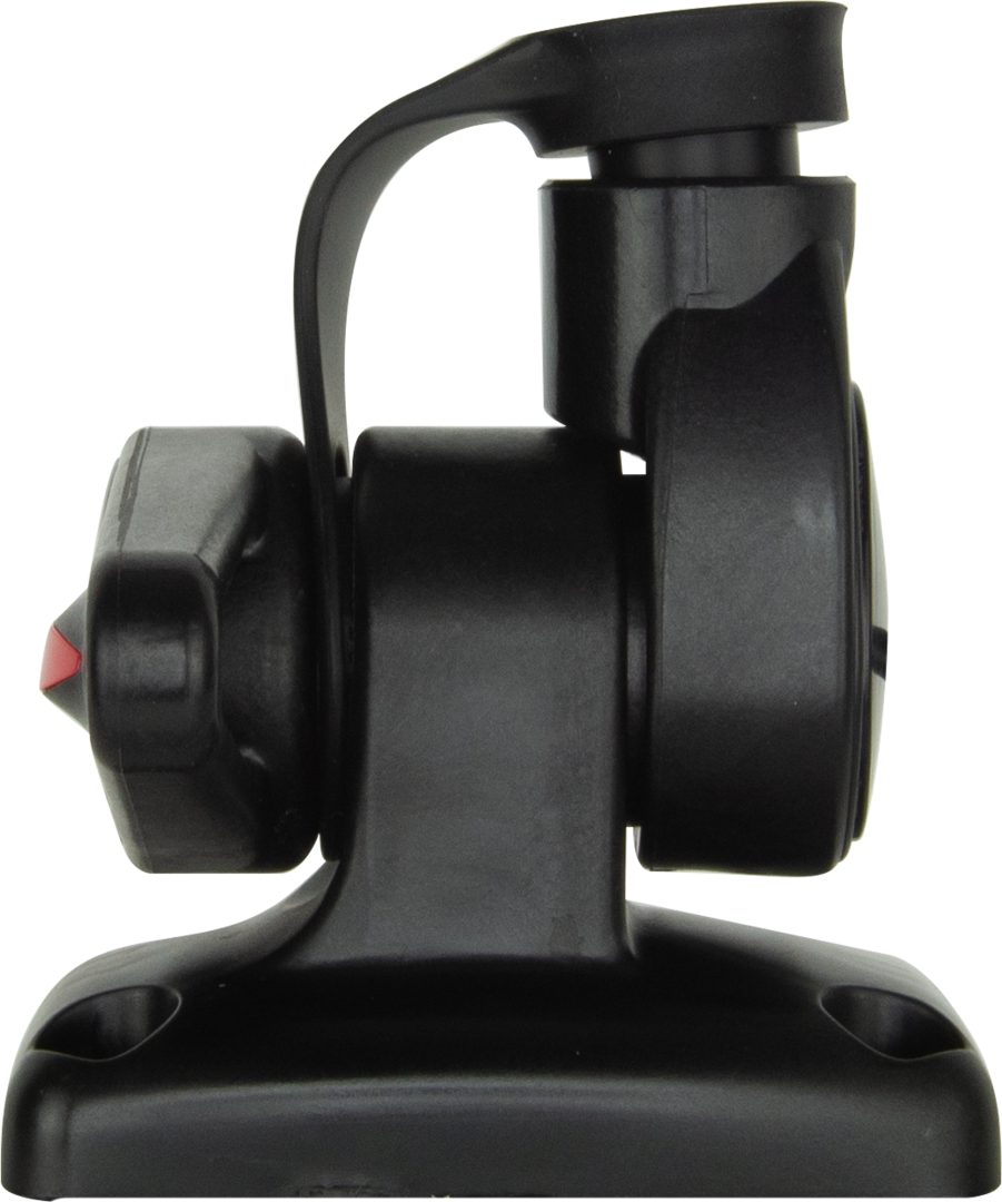 GME ANTENNA BASE RECTANGLE SINGLE SWIVEL BLACK ABL013B