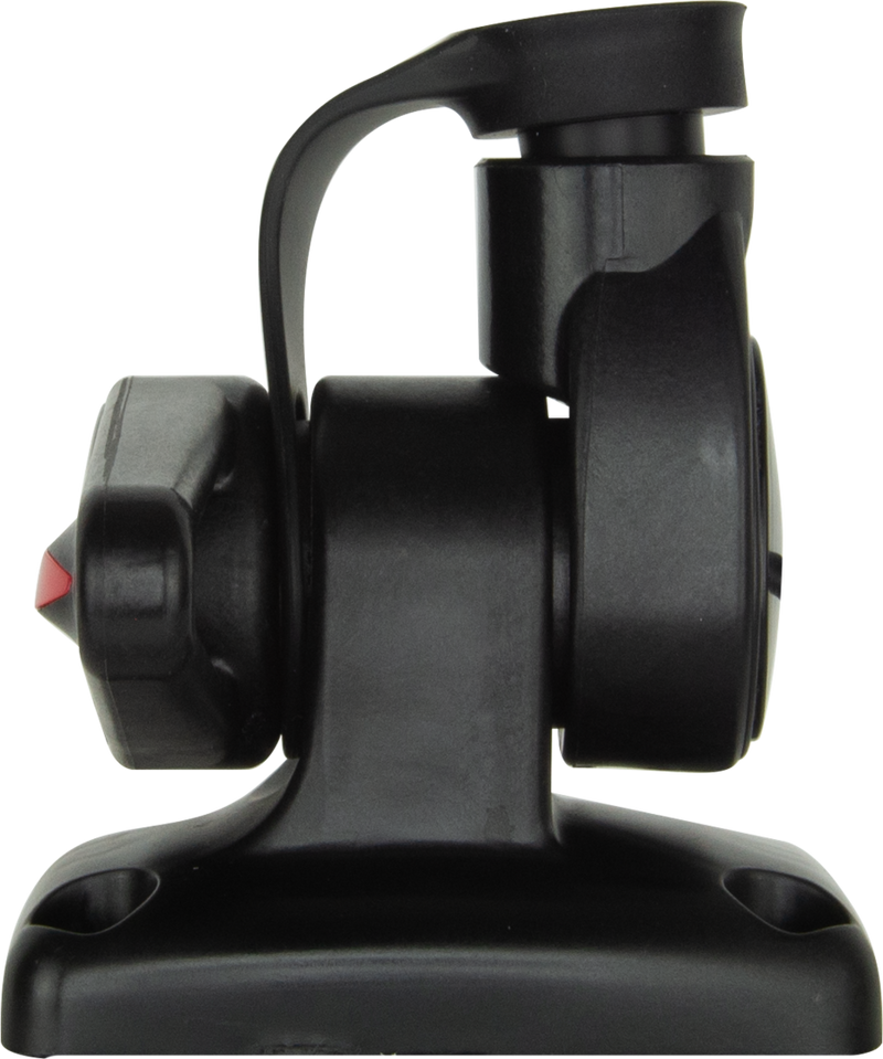 GME ANTENNA BASE RECTANGLE SINGLE SWIVEL BLACK ABL013B