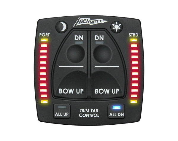 BENNETT MARINE INTEGRATED HELM CONTROL FOR BOLT ELECTRIC TRIM TAB SYSTEMS JPW16323