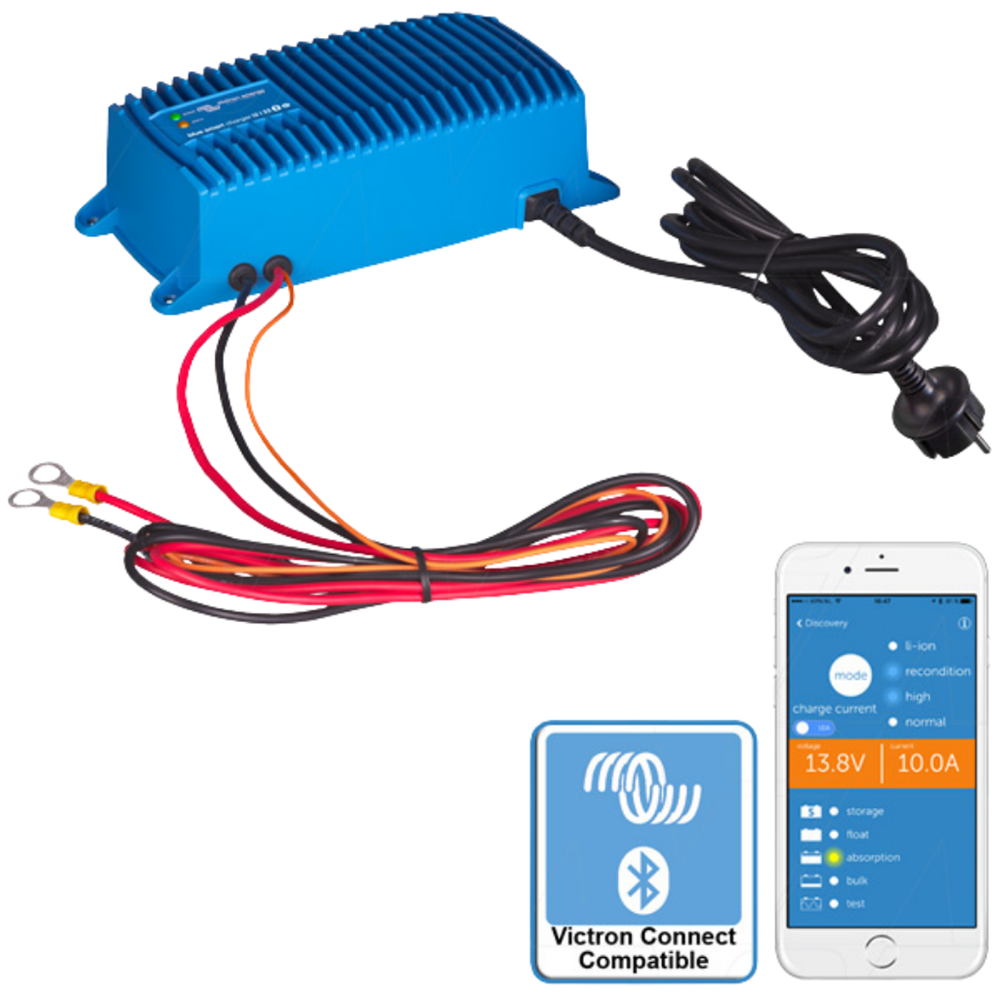 VICTRON BLUE SMART IP67 BATTERY CHARGER 24/12 BPC241247016