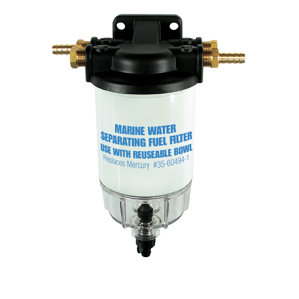BLA CLEAR BOWL FUEL FILTER ASSY ALLOY HEAD 200470