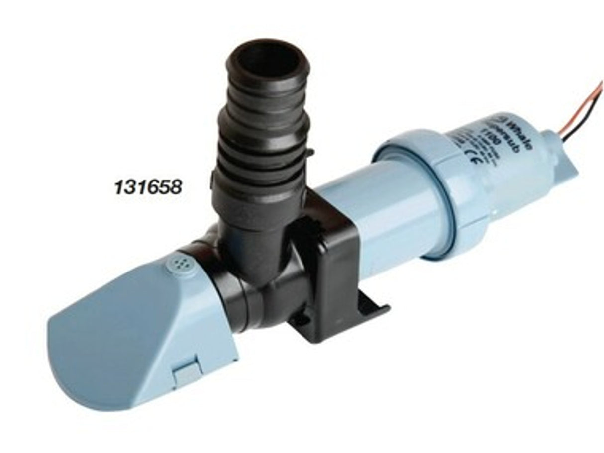 WHALE SUPERSUB BILGE PUMP 1100GPH 12V 131658-BLA