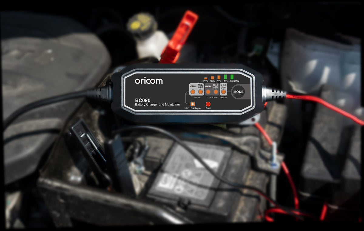 BATTERY CHARGER AND MAINTAINER 4AMP BC090