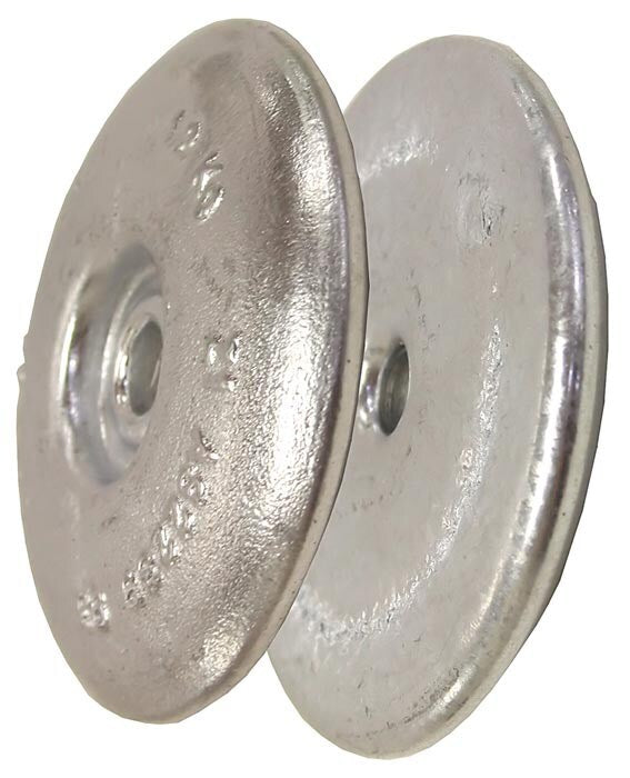 RUDDER ZINC ANODE ZRD0 65 X 19MM PAIR JPW3220