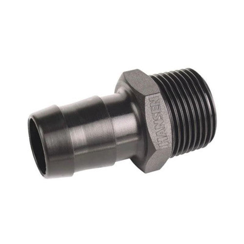 BLA POLY HOSE TAIL 25MM X 1 1/2 BSP 138341-BLA