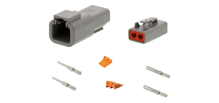 DTP2-1 2-PIN 12AWG WEATHERPROOF CONNECTOR KIT PG7882
