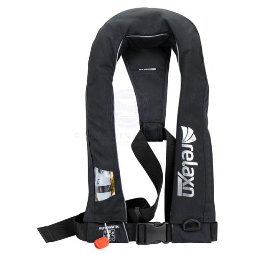 INFLATABLE JACKET AUTO RELAXN 150N BLACK 50461
