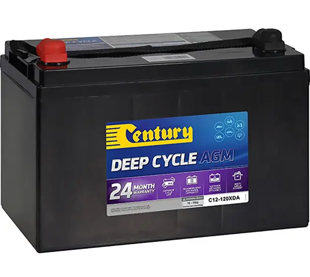 CAR DEEP CYCLE BATTERY 148121 C12-120XDA – OHM Electronics