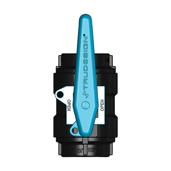 TRU DESIGN BALL VALVE 1 1/2 INCHBSP 138606-BLA