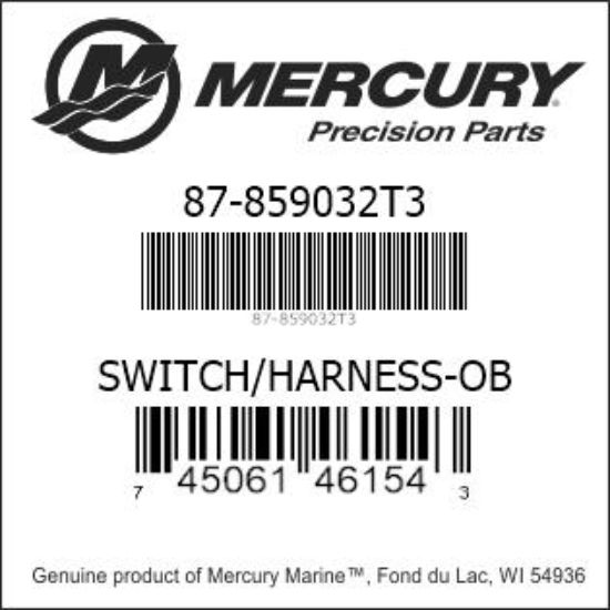 SWITCH/HARNESS-OB 859032T3