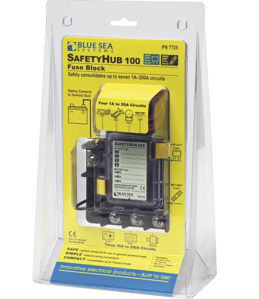 SAFETY HUB 100 FUSE BLOCK INC HARNESS BS-7725