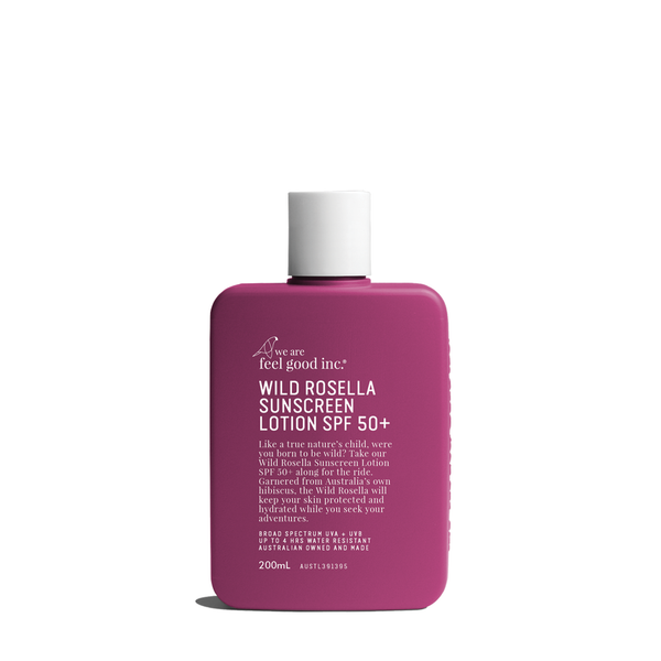 WILD ROSELLA SUNSCREEN LOTION SPF50+ 200ML FGWRSPF200