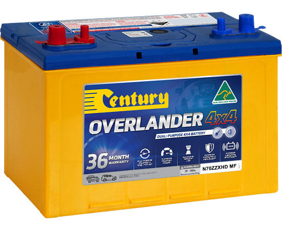 CENTURY OVERLANDER BATTERY N70ZZXHDMF  127128