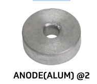 ANODE GEARCASE 2-40 HP 823913Q
