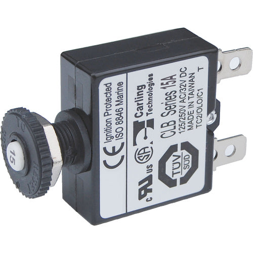 CIRCUIT BREAKER PUSH BUTTON 15A BS-7056