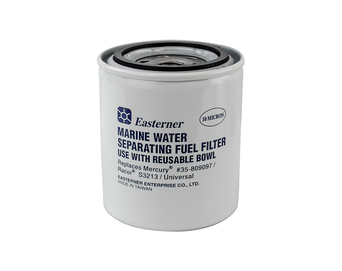 WATER SEPARATING FUEL FILTER REPLACEMENT MERCURY#35-809097 & RACOR#S32 ...