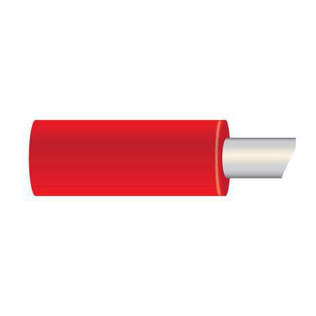 ACX0963 PER METRE TINNED 6MM SINGLE CORE RED