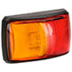 NARVA SIDE MARKER LIGHT RED/AMBER LED 9 TO 33V 91402BL