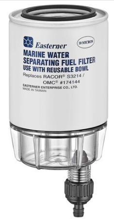 WATER SEPARATING FUEL FILTER WITH BOWL REPLACES RACOR S3214 JPW2684 ...