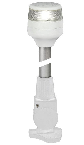 HELLA NAVILED 360 COMPACT 2NM FOLDING POLE ANCHOR LIGHT - WHITE BASE 2LT980960291
