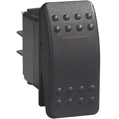 CARLING C2 ROCKER SWITCH OFF/ON 12V BLACK DOUBLE JPW12614