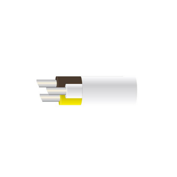 4MM 3 CORE TINNED MARINE CABLE W/ WHITE SHEATH P/M