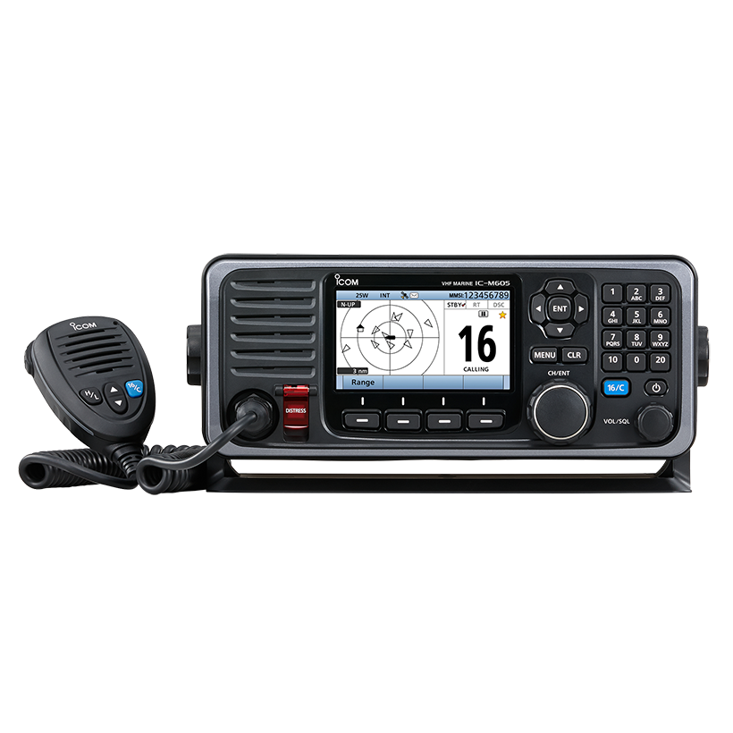 CLASS-D DSC WITH BUILT IN AIS RECEIVER IC-M605EURO