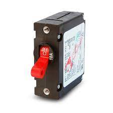 CIRCUIT BREAKER AA1 TOGGLE 10A RED BS-7205B